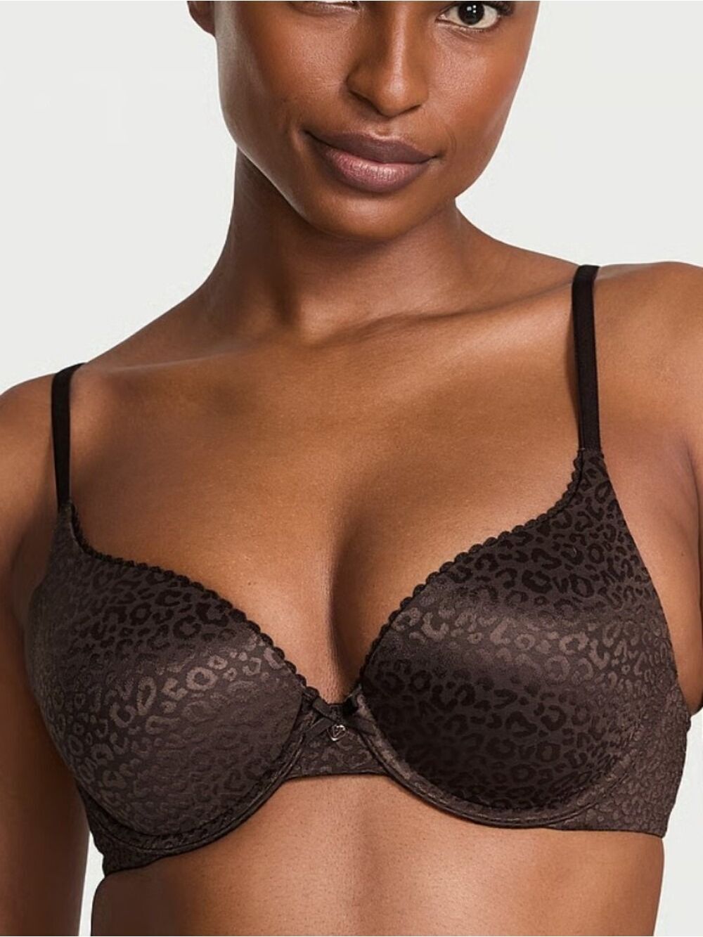 Body by Victoria Lightly Lined Smooth Demi Bra Sz 34D NWT